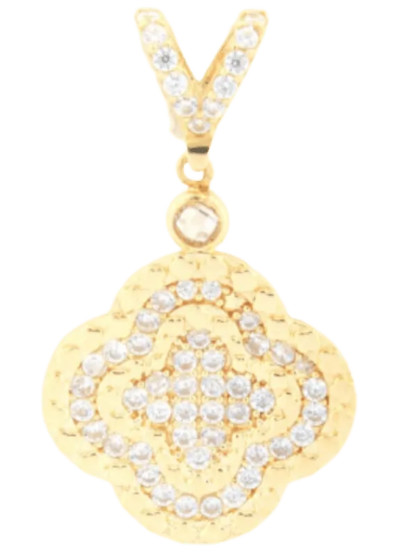 Dört Yapraklı Yonca Kolye Ucu