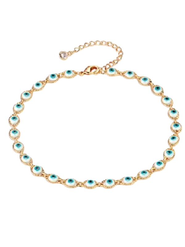 Nazar Boncuklu Zincir Bileklik